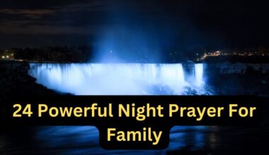 24 Powerful Night Prayer For Family